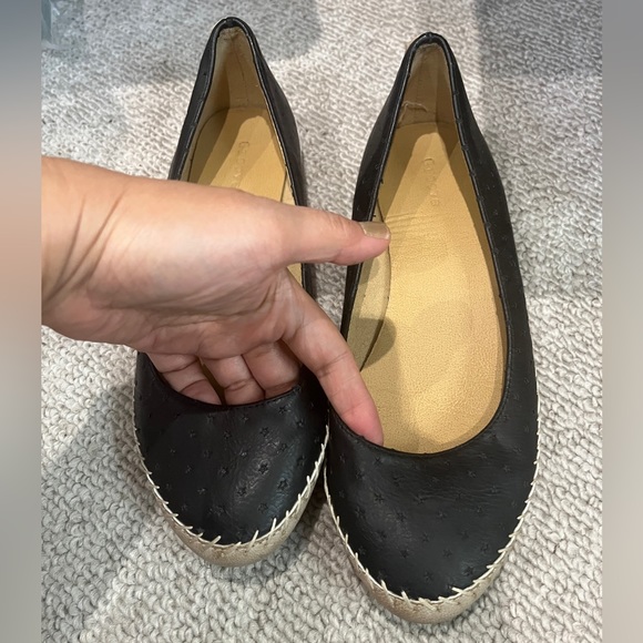 Polka Dot STAR Groove Black Flat Shoe Mary Jane Boho Ballet Cottage Kawaii Vegan - Picture 3 of 16